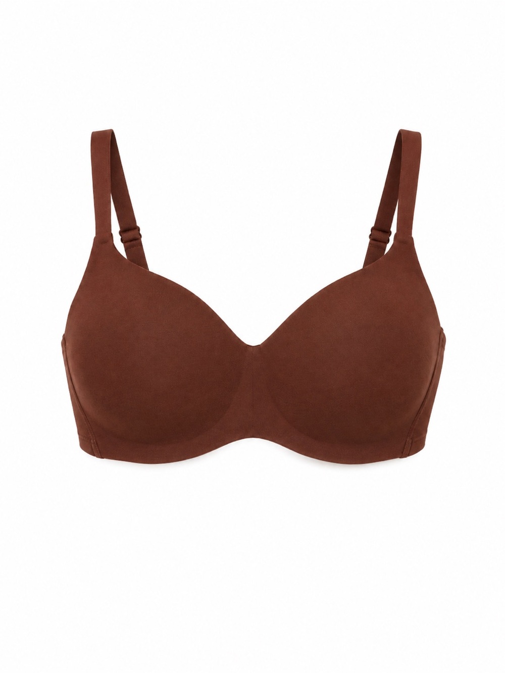 Wacoal Wire Free T-Shirt Bra NWT 32DDD Brown Comfort